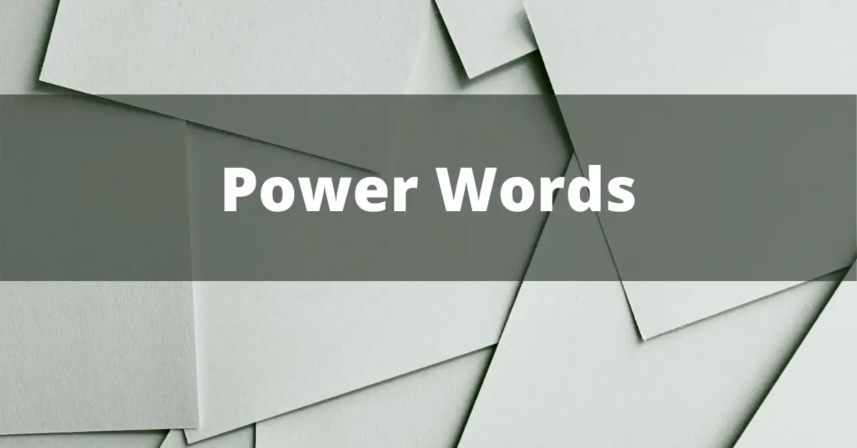 power words