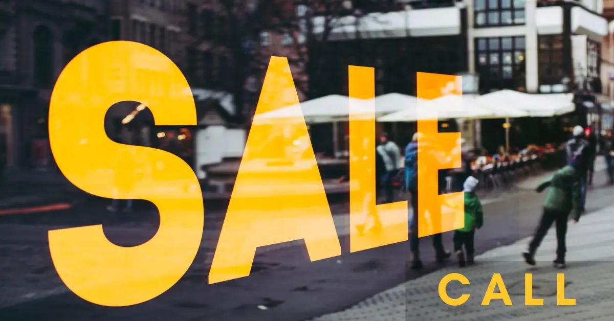 sale call