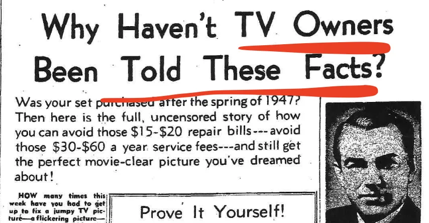 Advertisement by eugene schwartz
