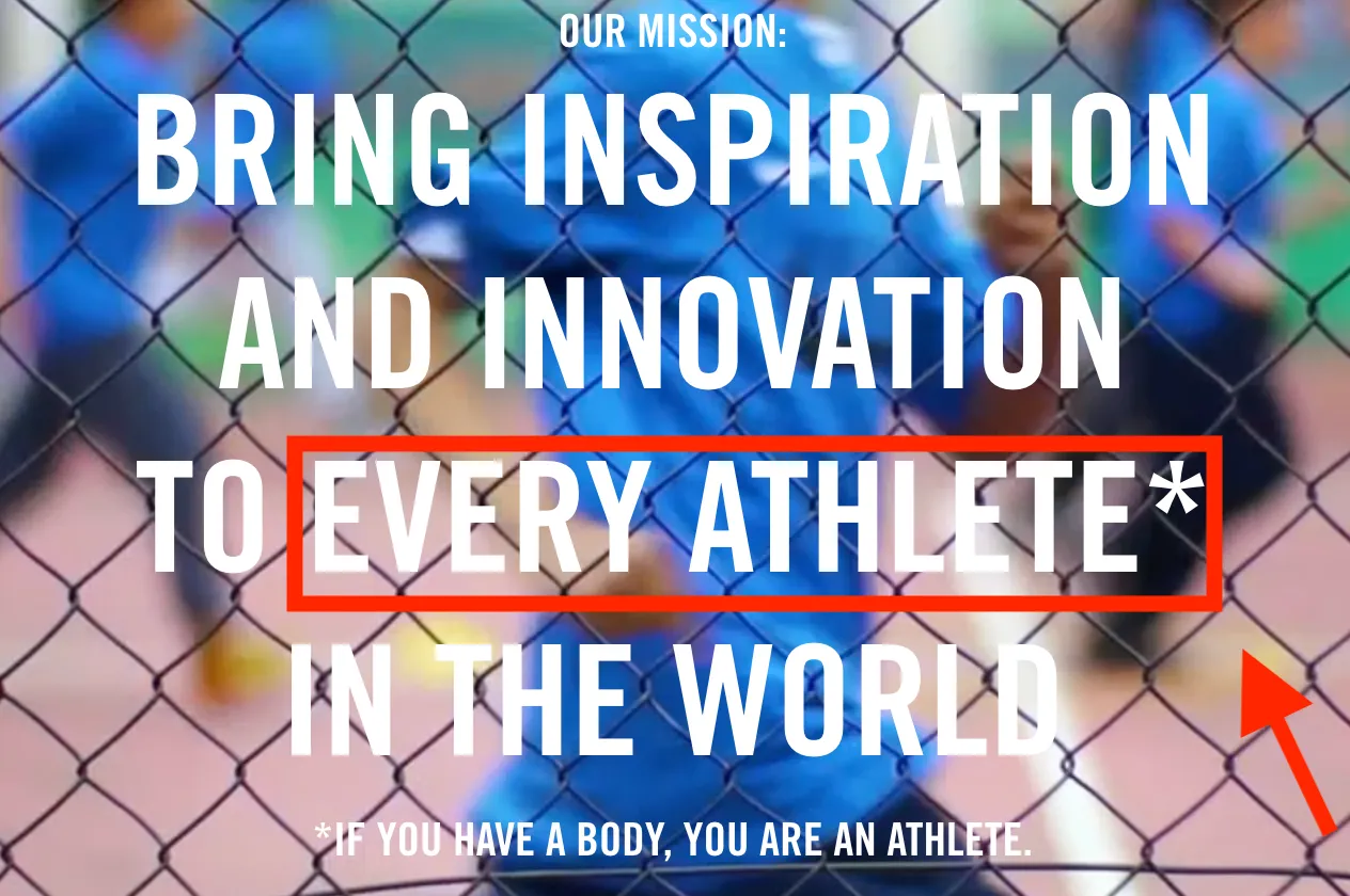 Nike’s About Us