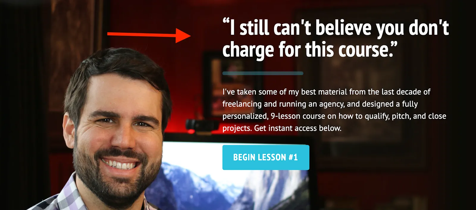 Double your freelancing’s about page