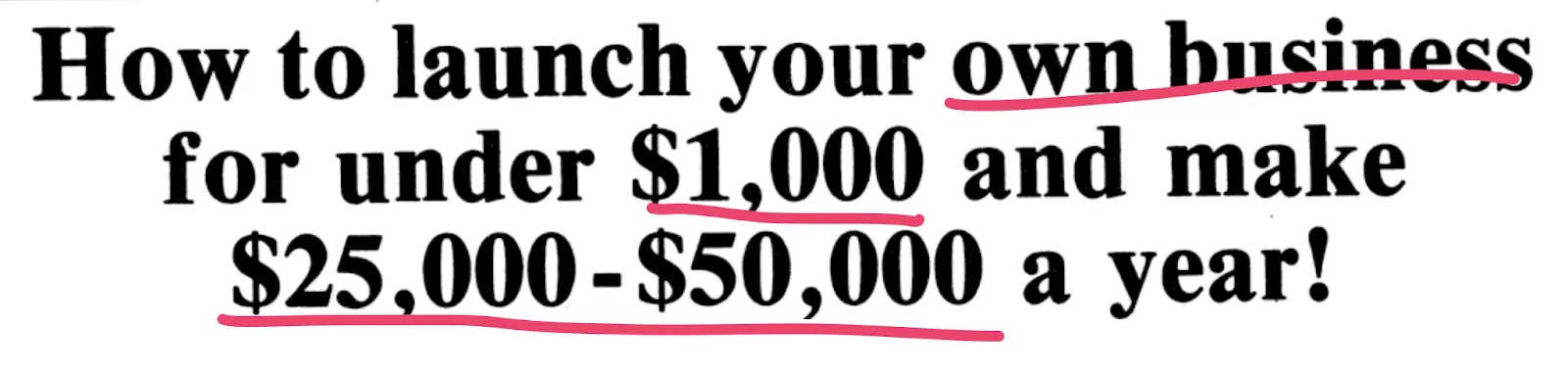 Gary Bencivenga Headline With Greed Power Words