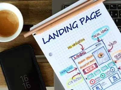 landing page