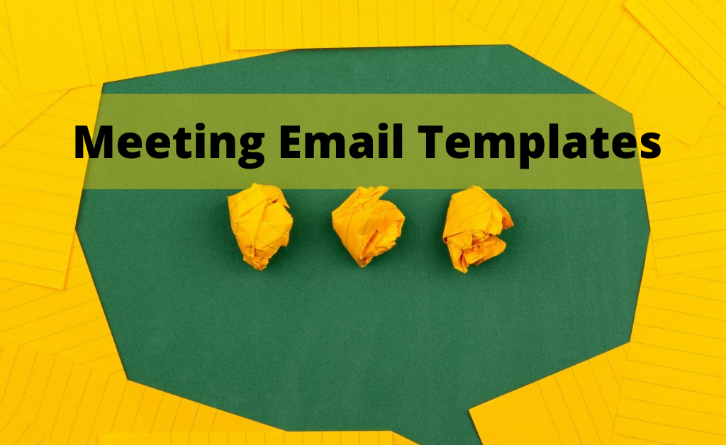Meeting Email Templates
